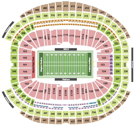 Las Vegas Bowl 2023 Tickets Live At Allegiant Stadium